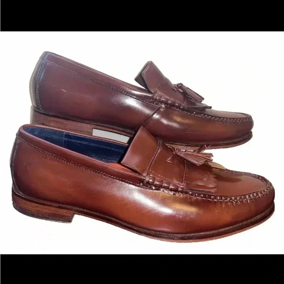 COLE HAAN HUDSON MEN LOAFER C11622 WOODBURY Size 10M LOAFER SLIP ONS DRESS SHOES - Picture 3 of 8